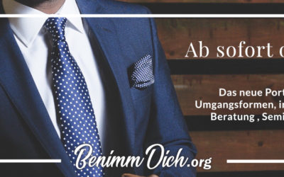 benimmdich.org – Das neue Umgangsformen-Portal